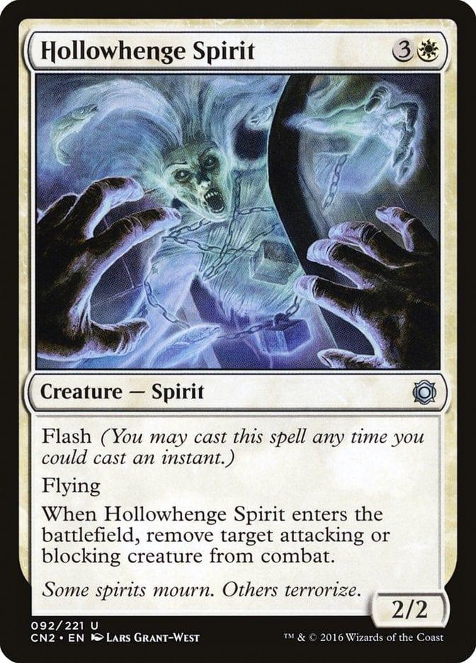 Magic: The Gathering MTG Single Hollowhenge Spirit [Conspiracy: Take the Crown]