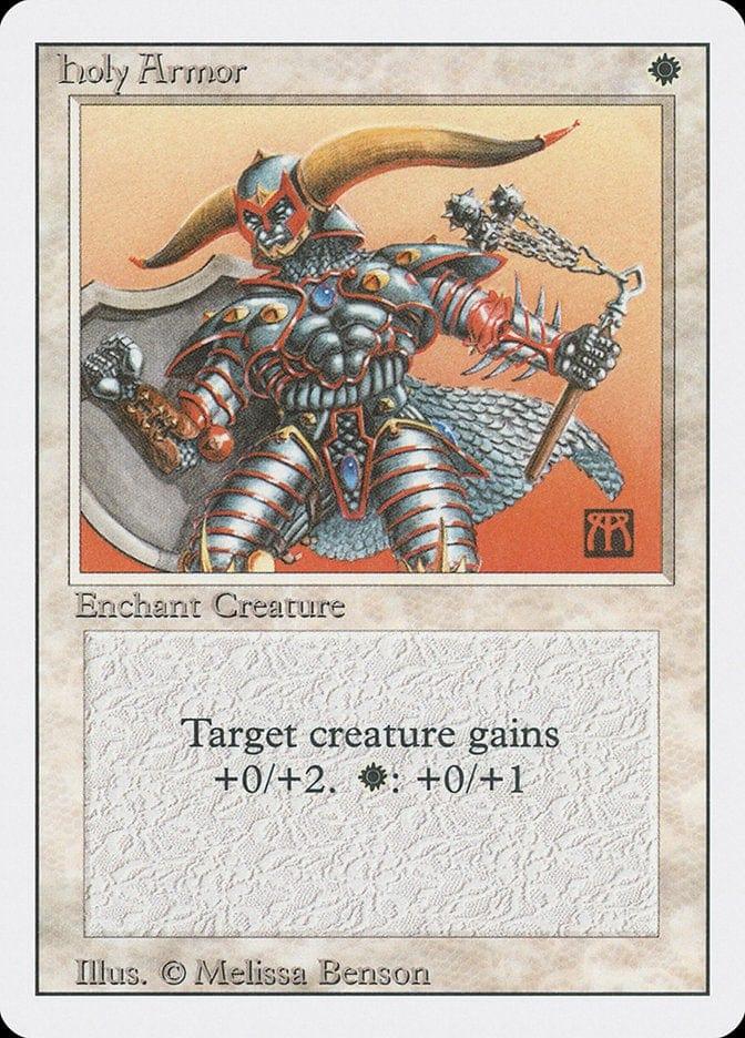 Magic: The Gathering MTG Single Holy Armor [Revised Edition]