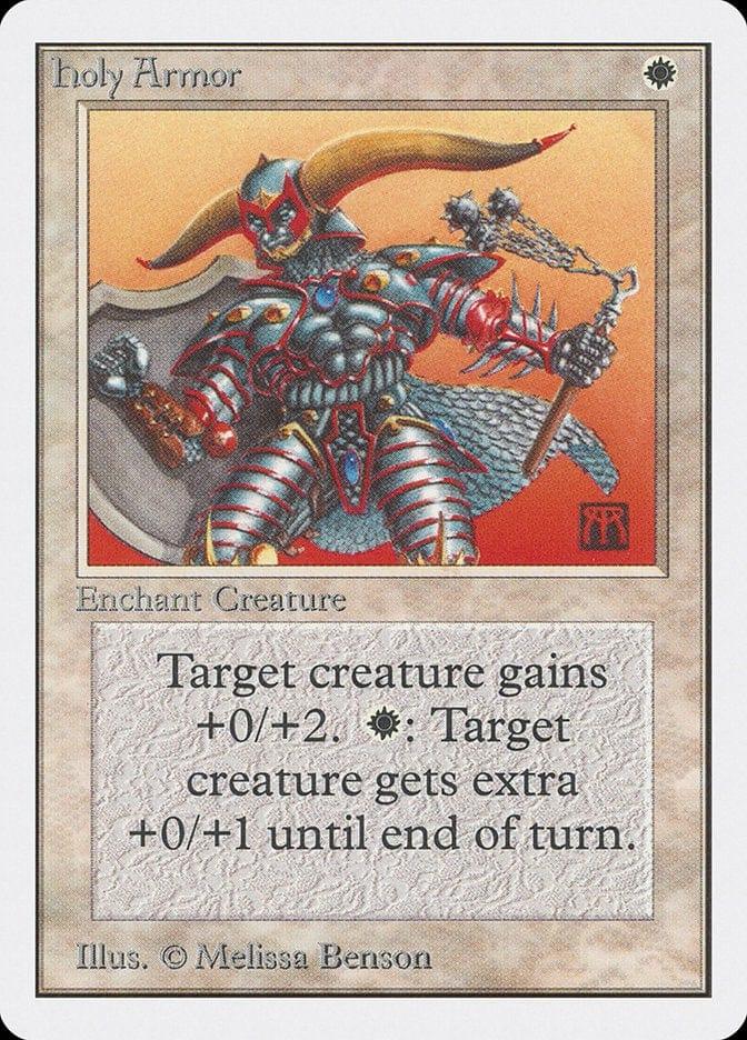 Magic: The Gathering MTG Single Holy Armor [Unlimited Edition]