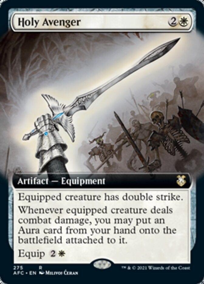 Magic: The Gathering MTG Single Holy Avenger (Extended) [Dungeons & Dragons: Adventures in the Forgotten Realms Commander]