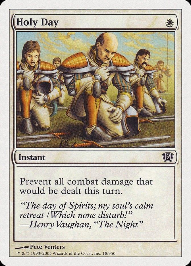 Magic: The Gathering MTG Single Holy Day [Ninth Edition]