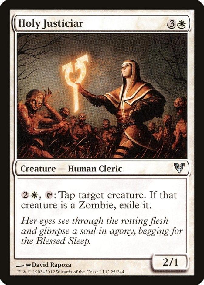 Magic: The Gathering MTG Single Holy Justiciar [Avacyn Restored]