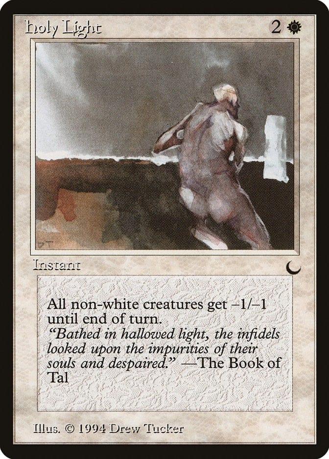 Magic: The Gathering MTG Single Holy Light [The Dark]