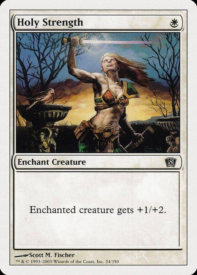 Magic: The Gathering MTG Single Holy Strength [Eighth Edition]