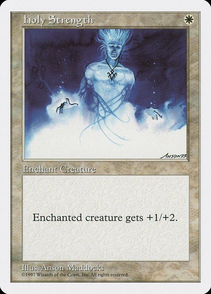 Magic: The Gathering MTG Single Holy Strength [Fifth Edition]