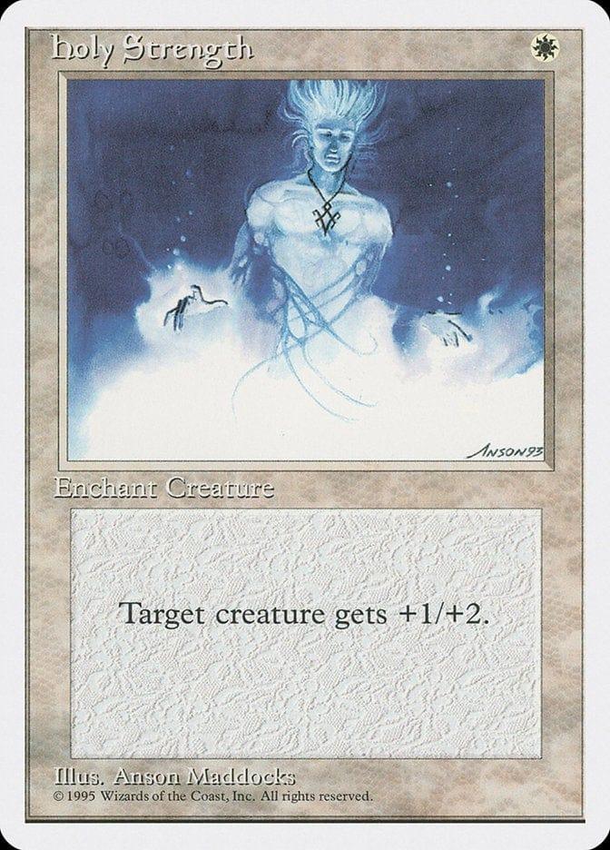 Magic: The Gathering MTG Single Holy Strength [Fourth Edition]