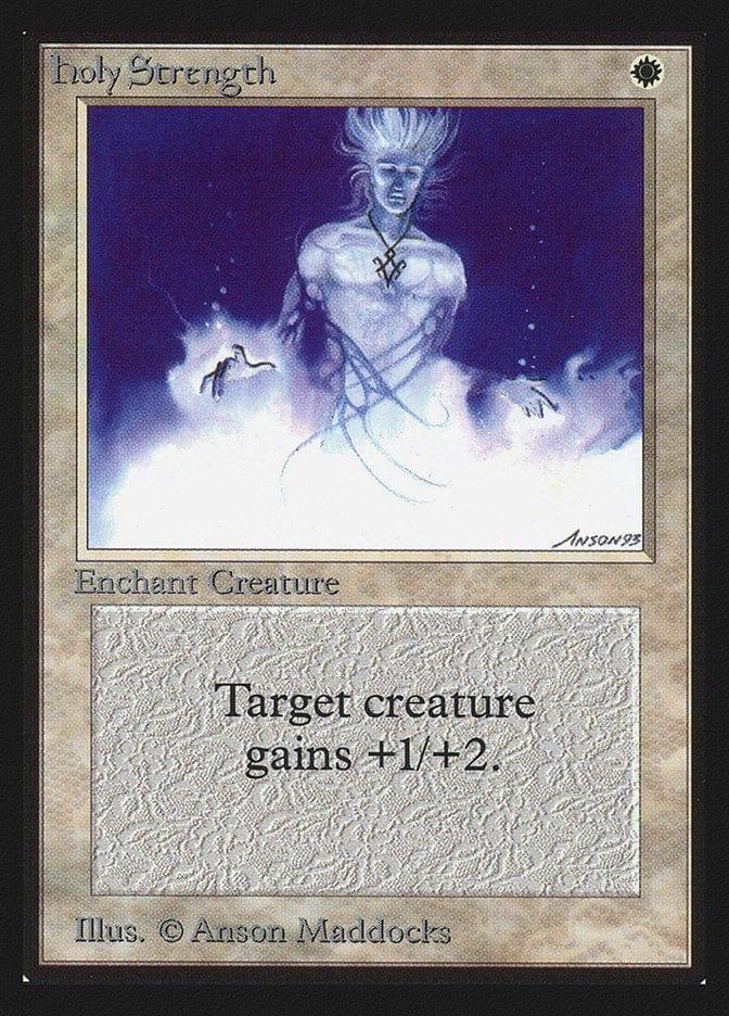 Magic: The Gathering MTG Single Holy Strength [International Collectors’ Edition]