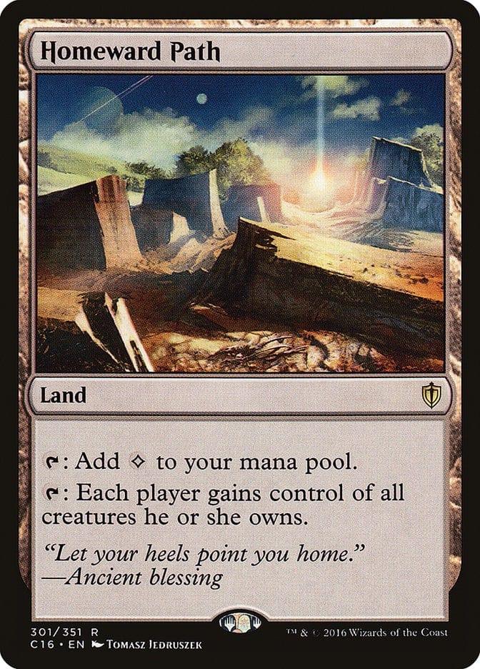 Magic: The Gathering MTG Single Homeward Path [Commander 2016]