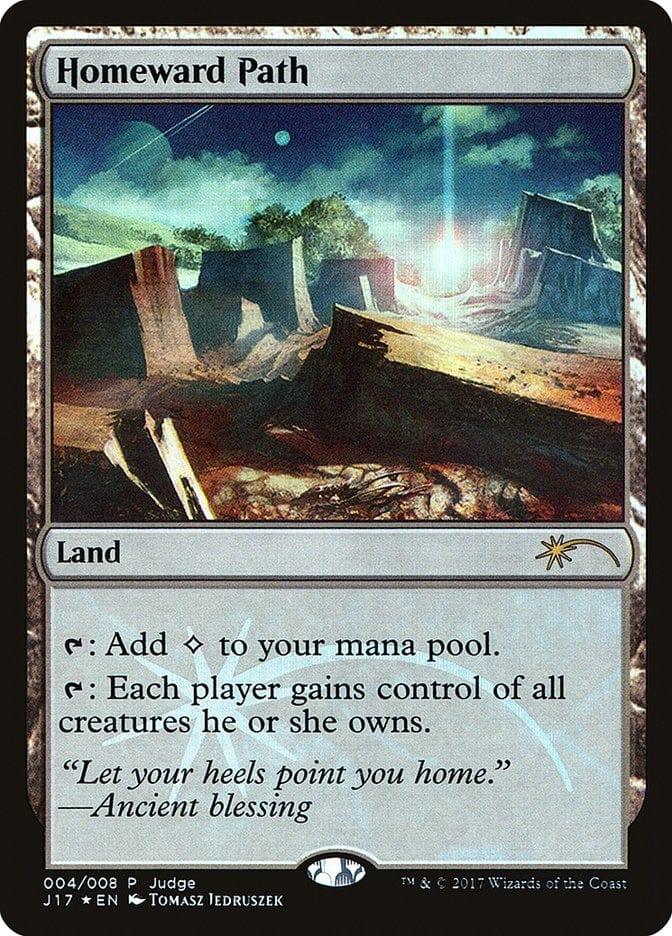 Magic: The Gathering MTG Single Homeward Path [Judge Gift Cards 2017]