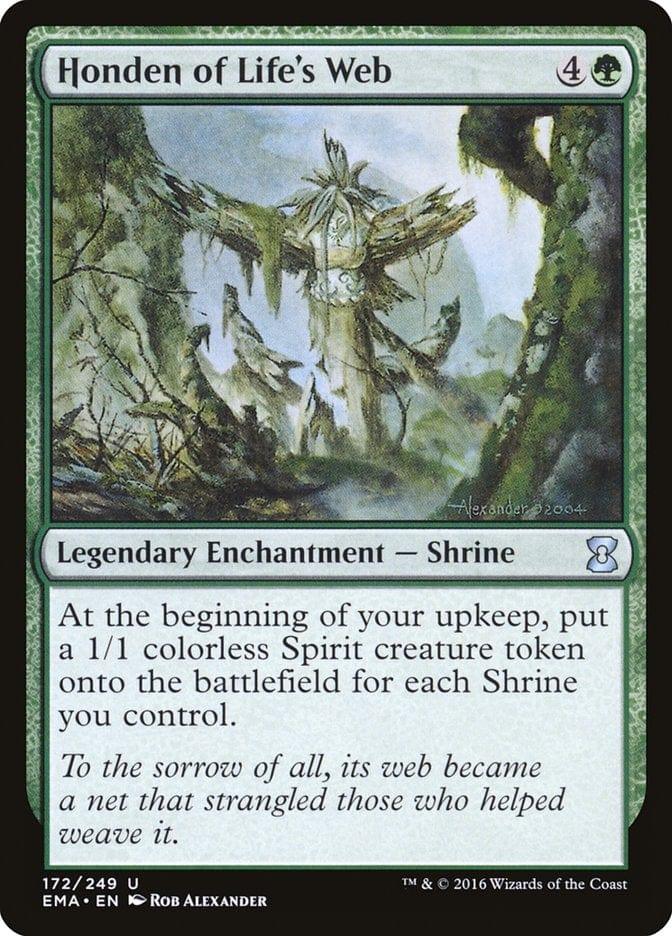 Magic: The Gathering MTG Single Honden of Life's Web [Eternal Masters]