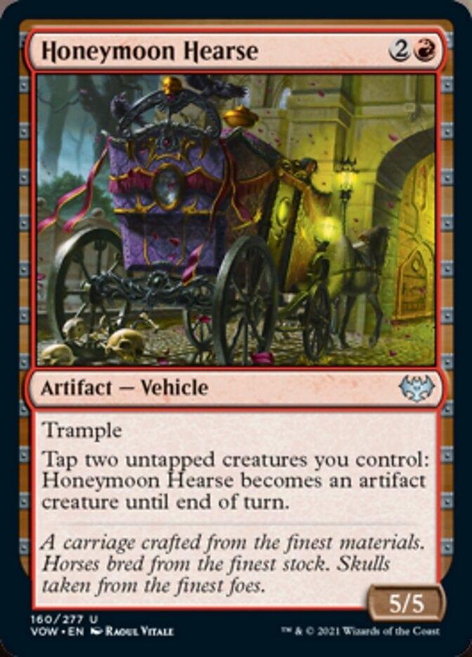 Magic: The Gathering MTG Single Honeymoon Hearse [Innistrad: Crimson Vow]