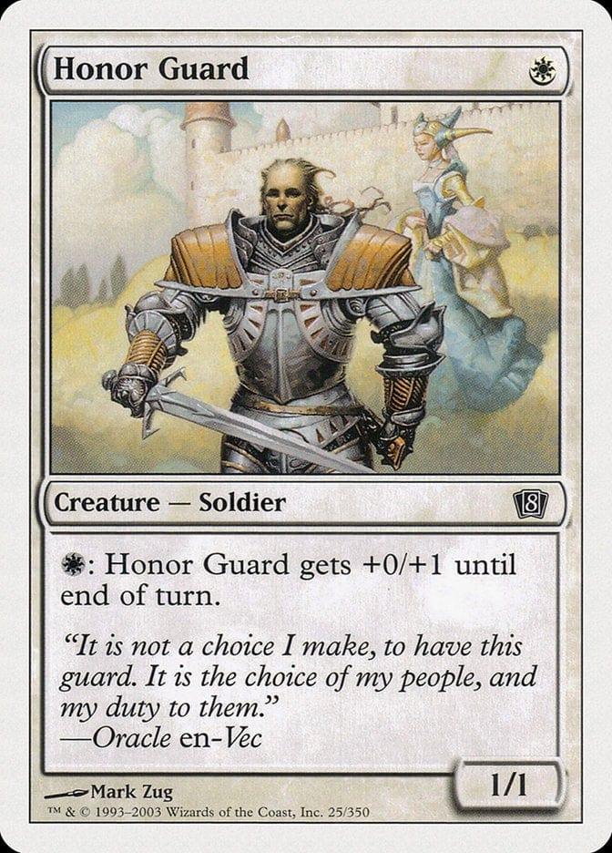 Magic: The Gathering MTG Single Honor Guard [Eighth Edition]
