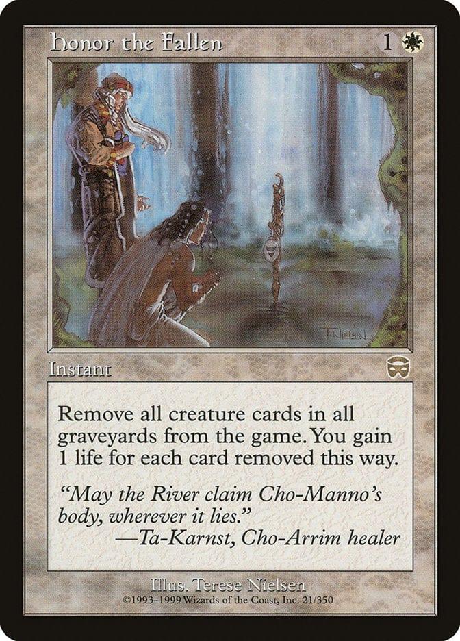 Magic: The Gathering MTG Single Honor the Fallen [Mercadian Masques]