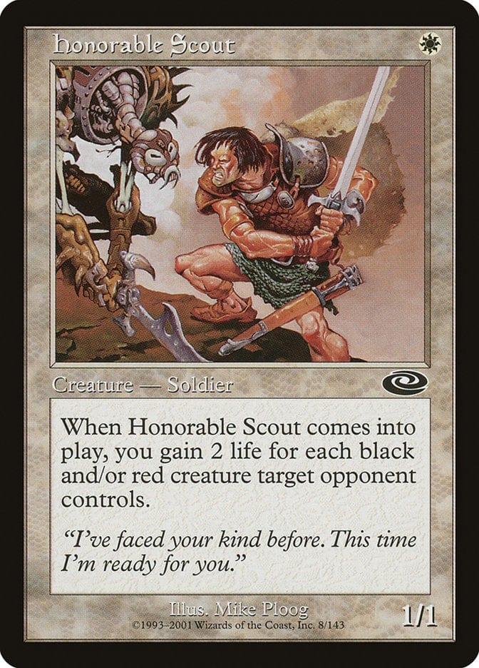 Magic: The Gathering MTG Single Honorable Scout [Planeshift]