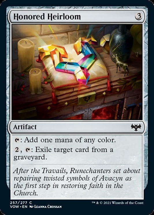 Magic: The Gathering MTG Single Honored Heirloom [Innistrad: Crimson Vow]