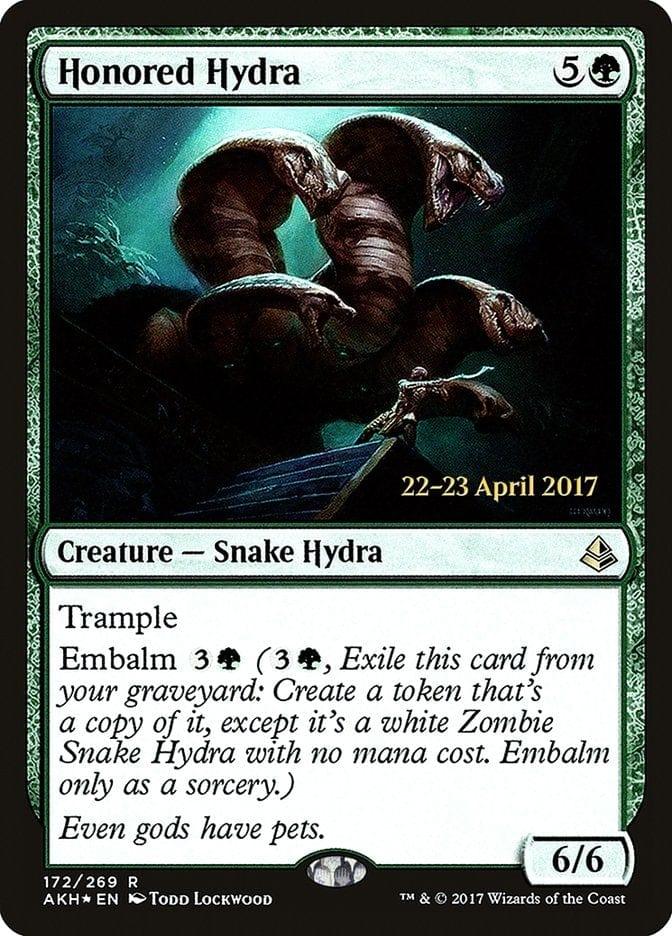 Magic: The Gathering MTG Single Honored Hydra  [Amonkhet Prerelease Promos]