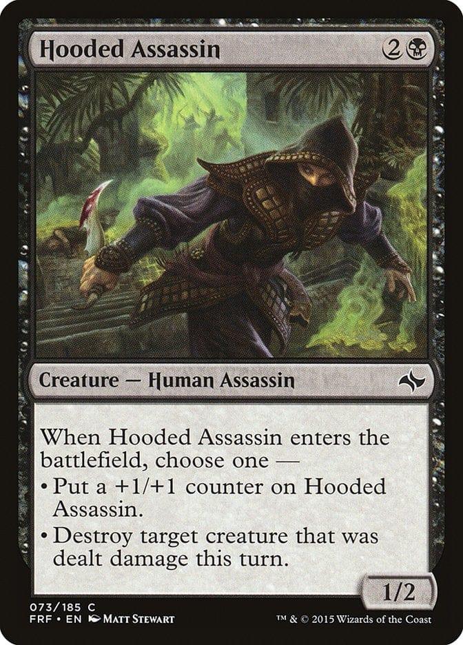 Magic: The Gathering MTG Single Hooded Assassin [Fate Reforged]