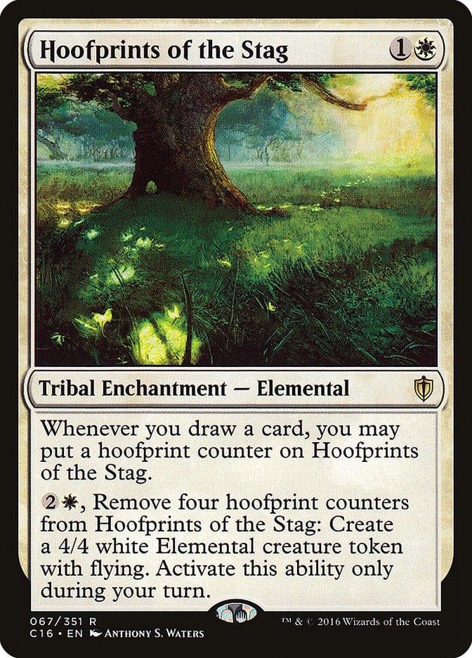 Magic: The Gathering MTG Single Hoofprints of the Stag [Commander 2016]