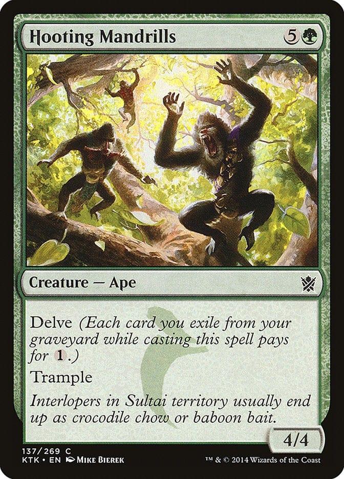 Magic: The Gathering MTG Single Hooting Mandrills [Khans of Tarkir]