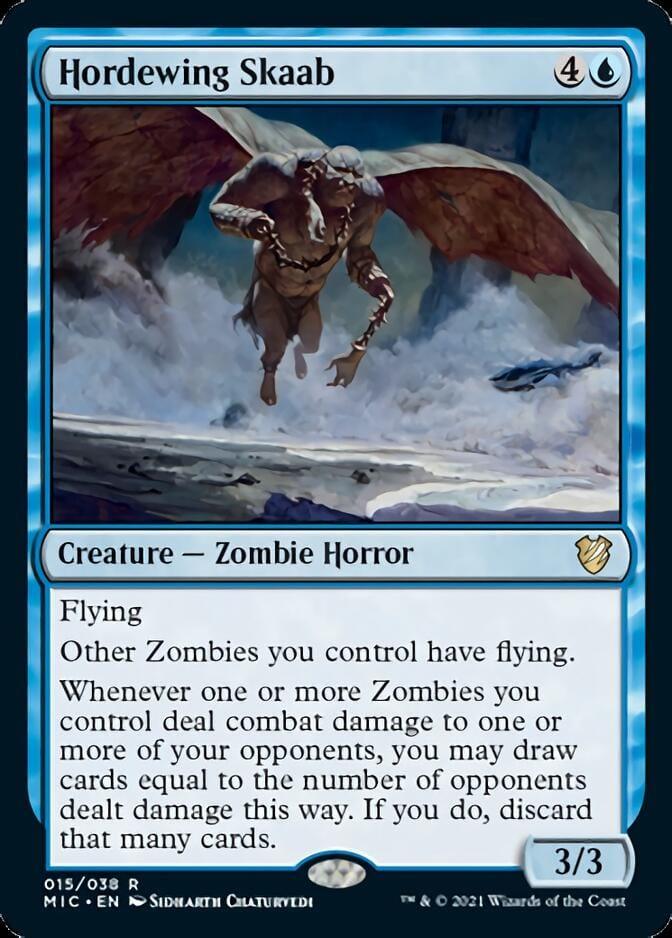 Magic: The Gathering MTG Single Hordewing Skaab [Innistrad: Midnight Hunt Commander]