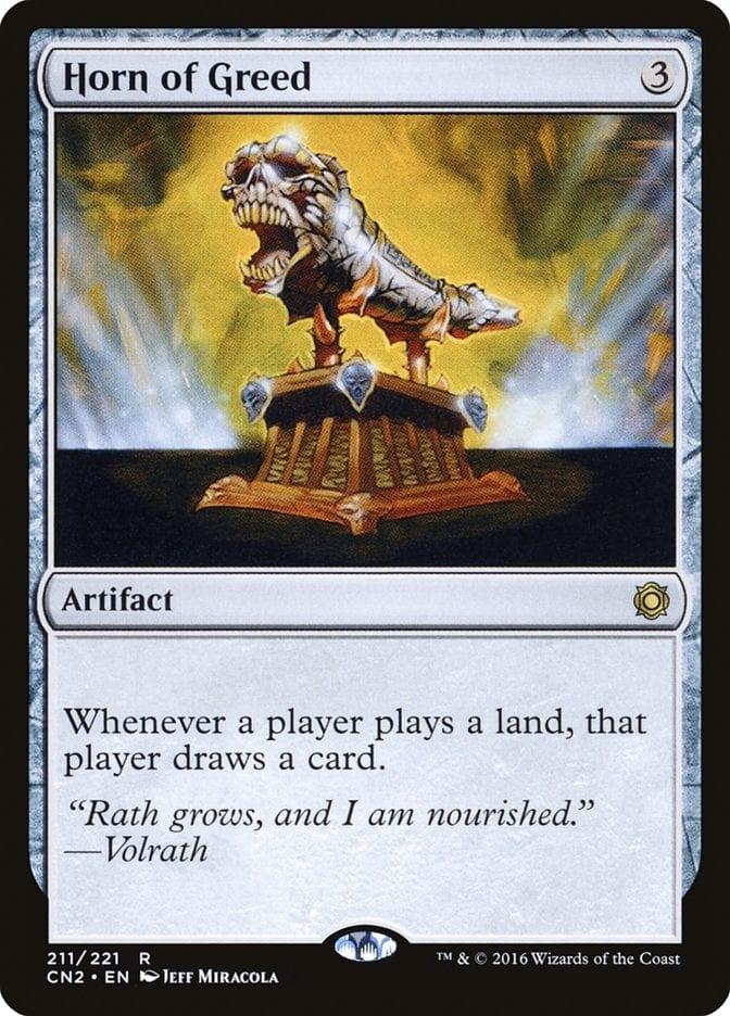 Magic: The Gathering MTG Single Horn of Greed [Conspiracy: Take the Crown]