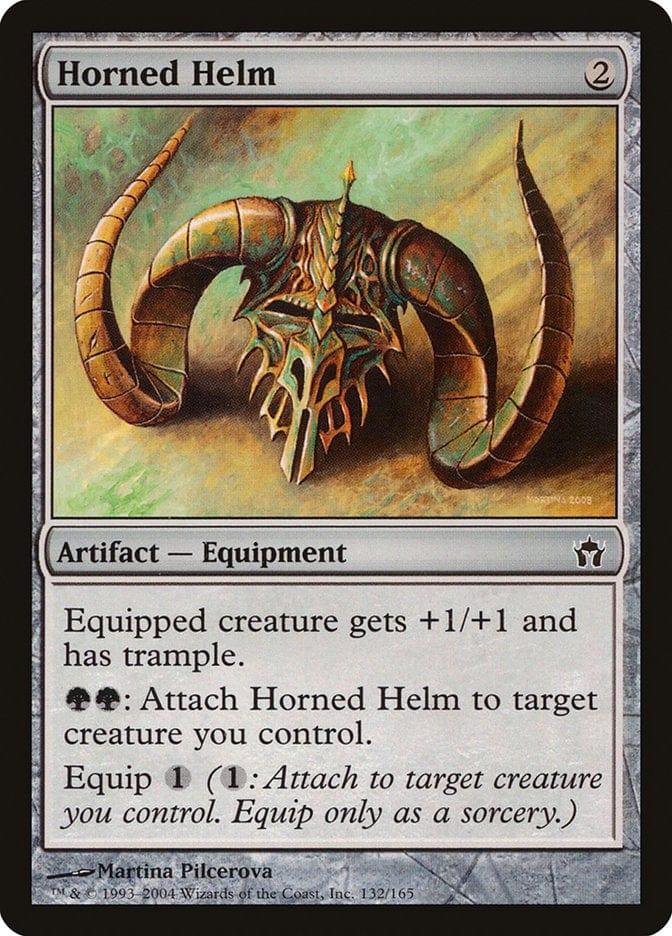 Magic: The Gathering MTG Single Horned Helm [Fifth Dawn]