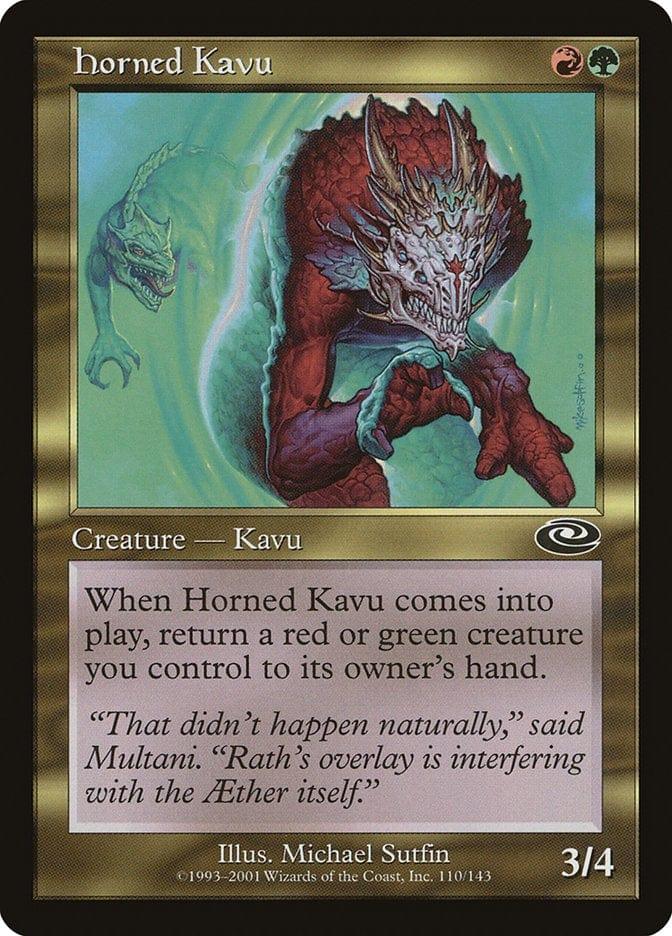 Magic: The Gathering MTG Single Horned Kavu [Planeshift]