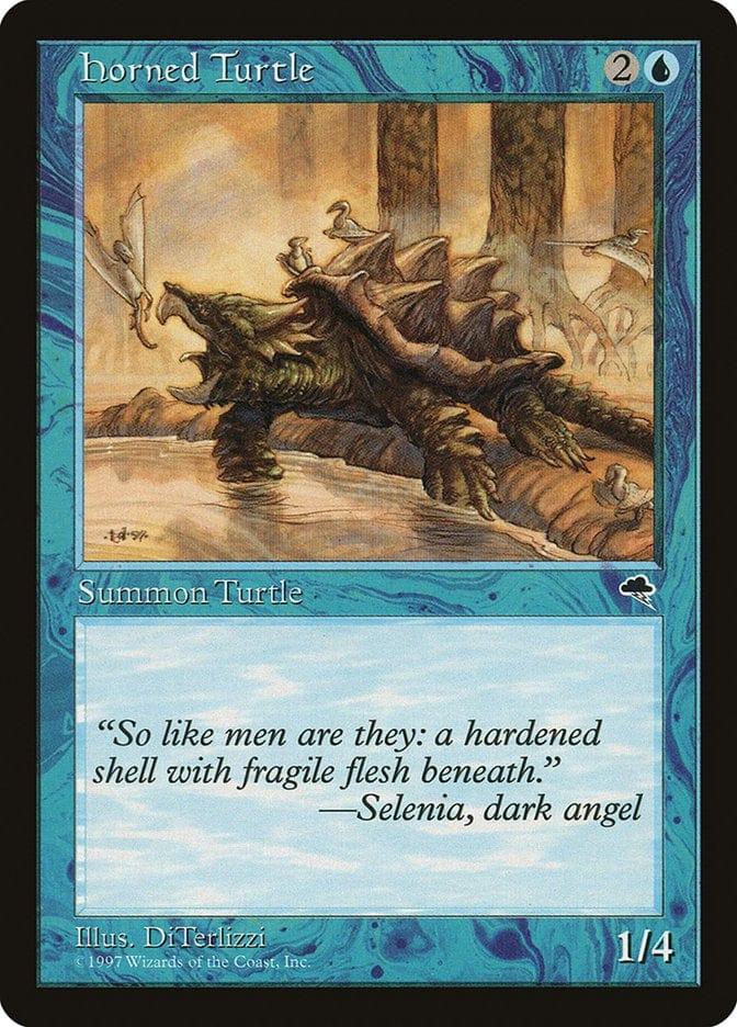 Magic: The Gathering MTG Single Horned Turtle [Tempest]