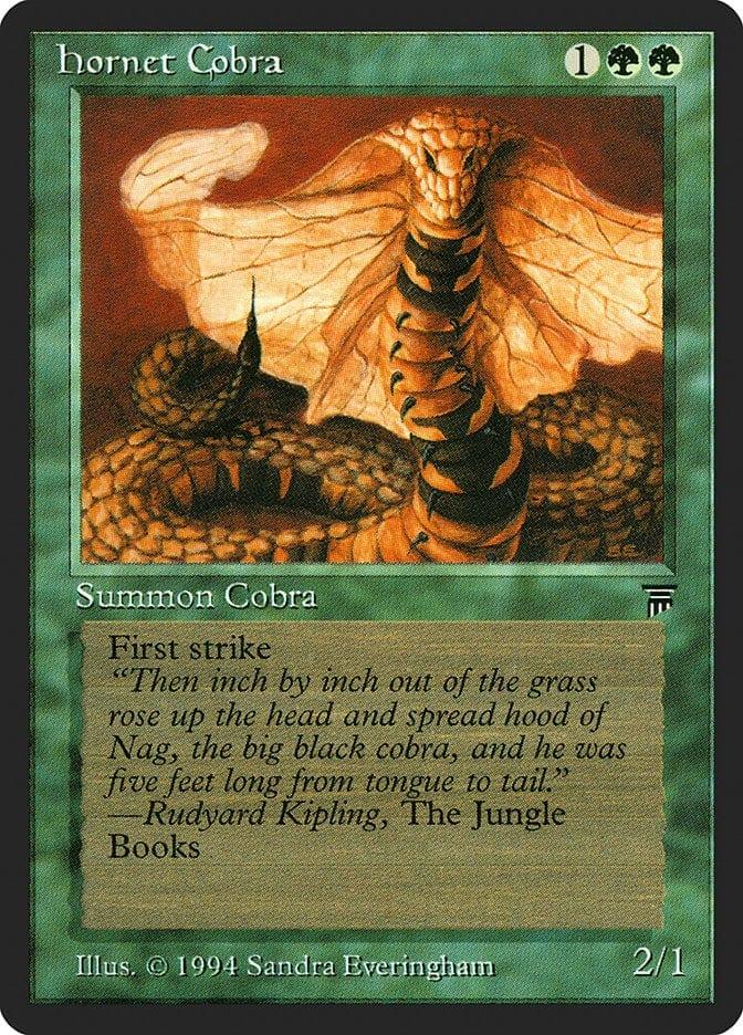 Magic: The Gathering MTG Single Hornet Cobra [Legends]