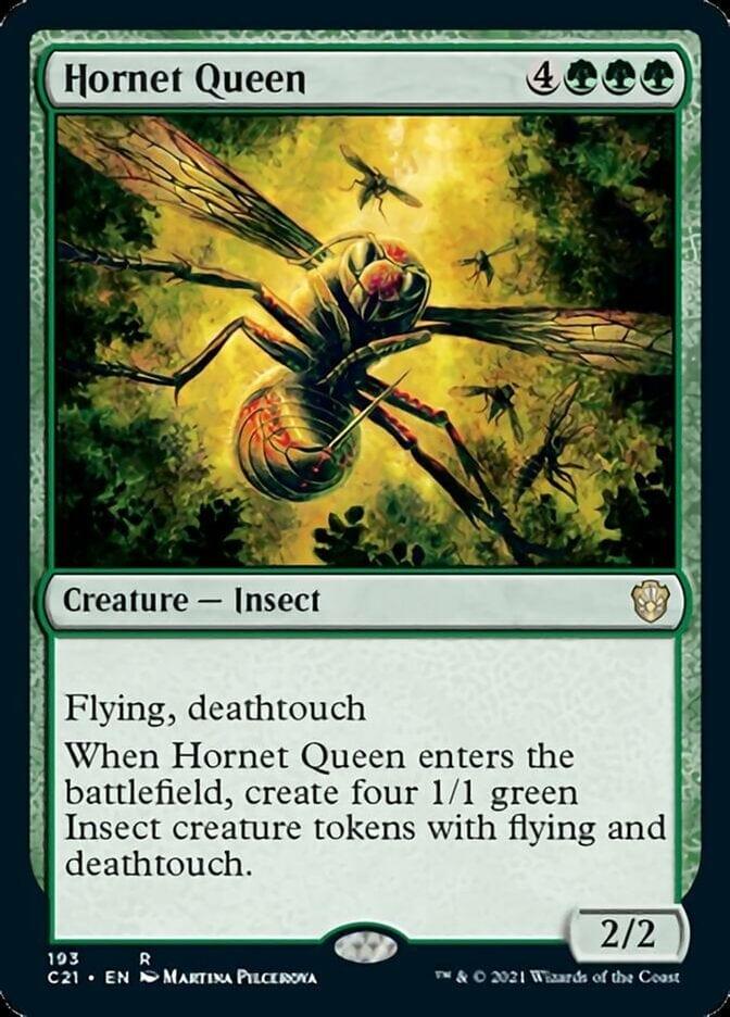Magic: The Gathering MTG Single Hornet Queen [Commander 2021]