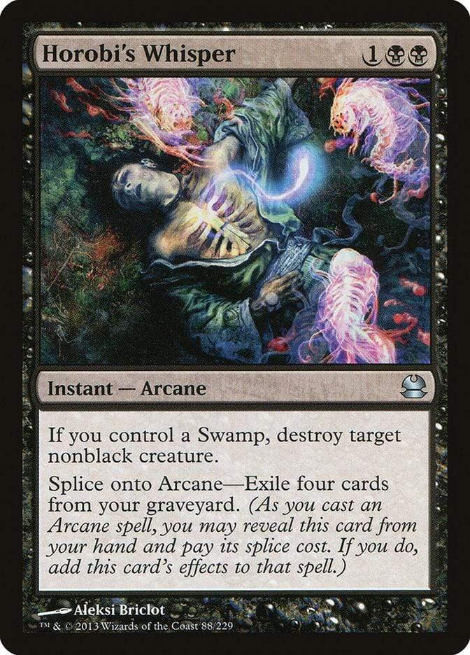 Magic: The Gathering MTG Single Horobi's Whisper [Modern Masters]