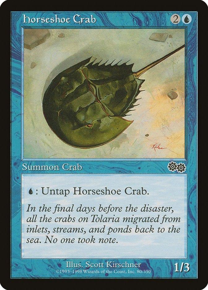 Magic: The Gathering MTG Single Horseshoe Crab [Urza's Saga]