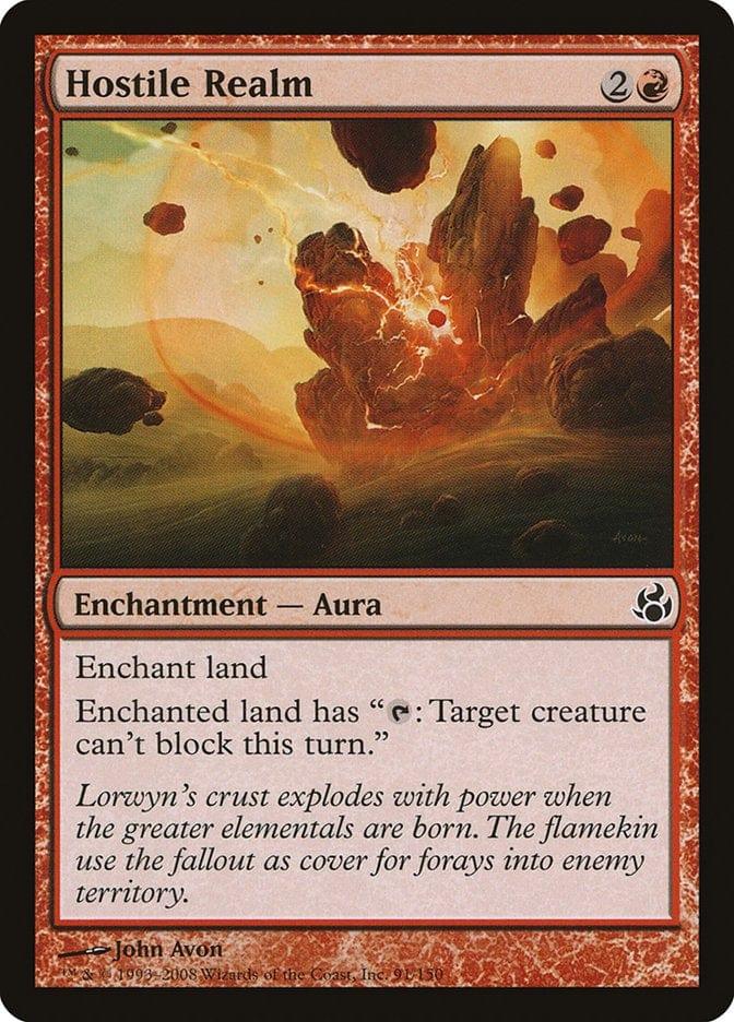 Magic: The Gathering MTG Single Hostile Realm [Morningtide]