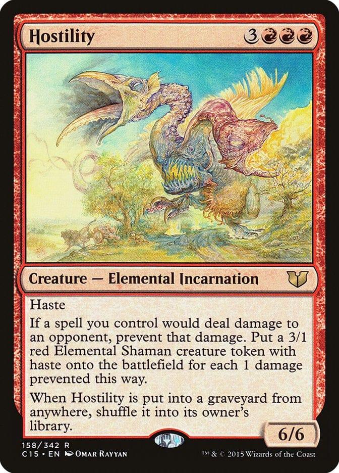 Magic: The Gathering MTG Single Hostility [Commander 2015]