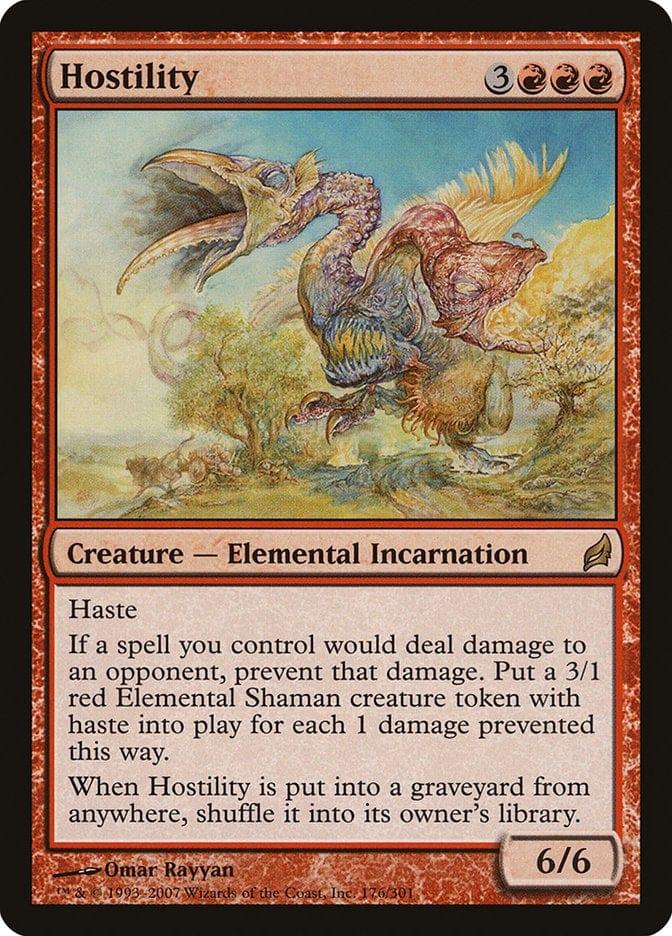 Magic: The Gathering MTG Single Hostility [Lorwyn]