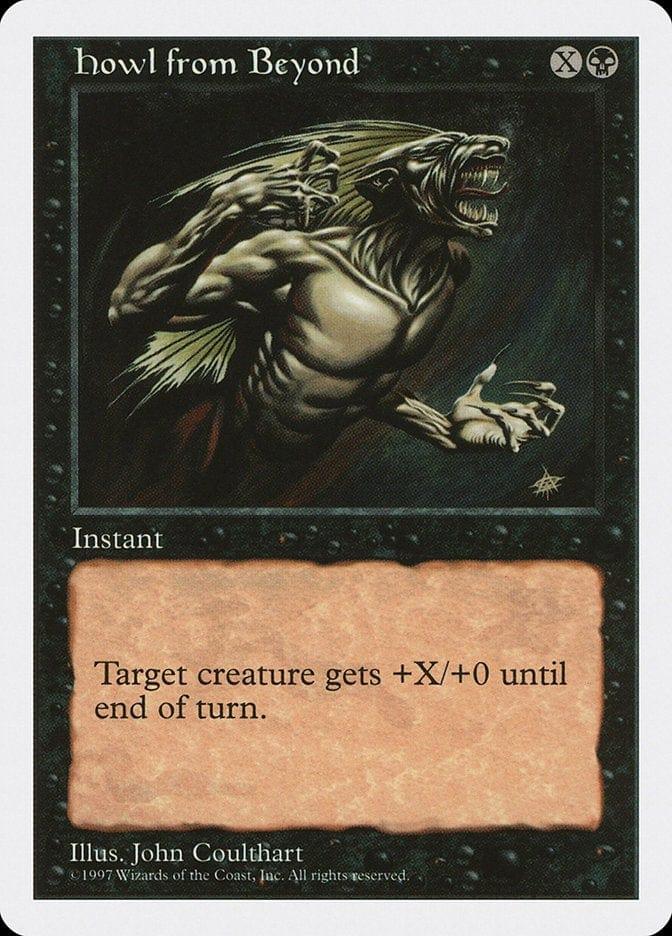 Magic: The Gathering MTG Single Howl from Beyond [Fifth Edition]