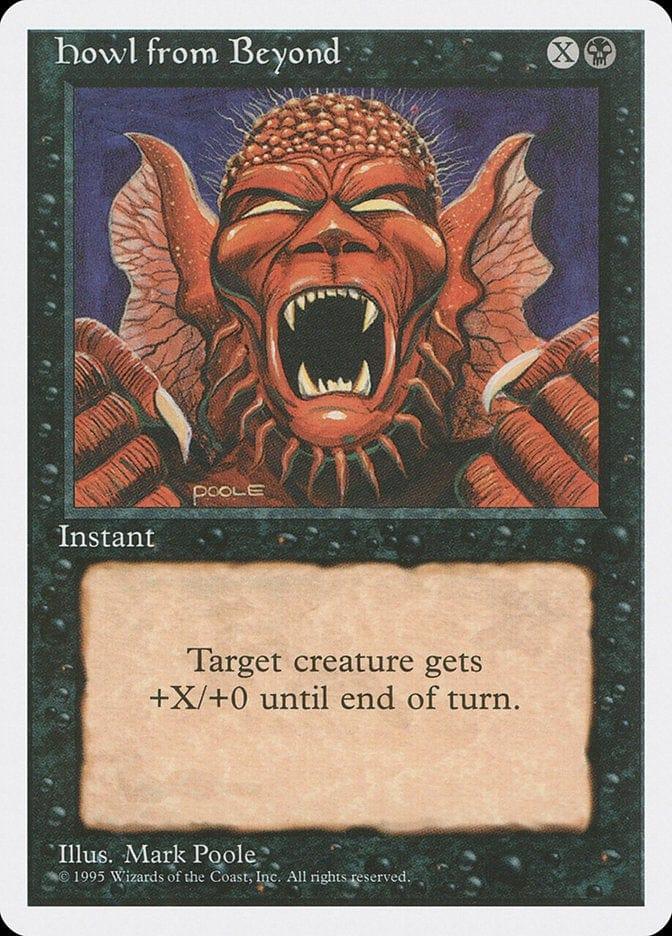 Magic: The Gathering MTG Single Howl from Beyond [Fourth Edition]