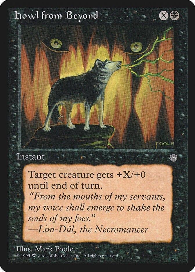 Magic: The Gathering MTG Single Howl from Beyond [Ice Age]