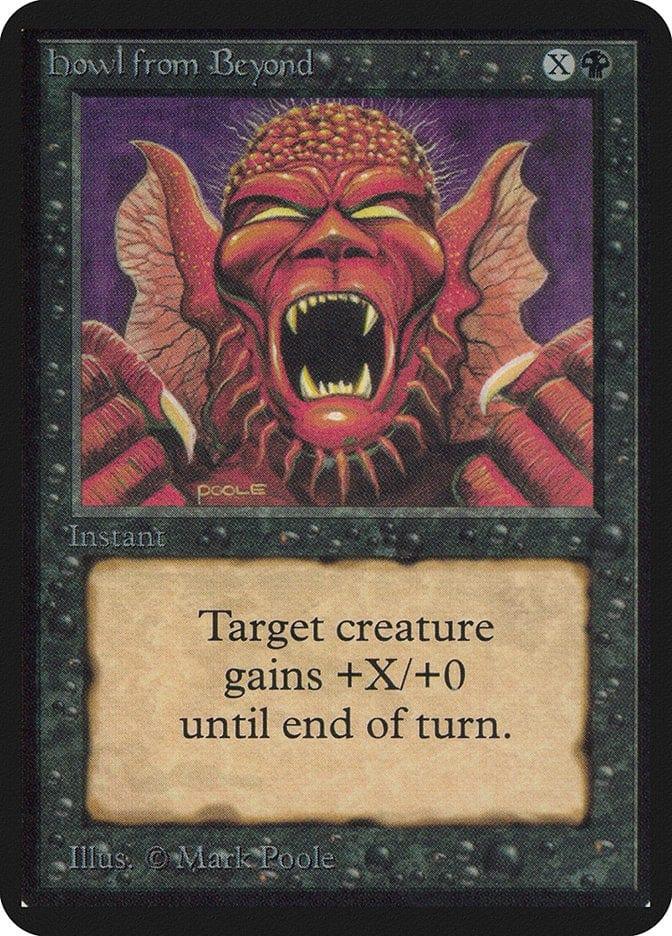 Magic: The Gathering MTG Single Howl from Beyond [Limited Edition Alpha]