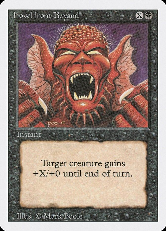 Magic: The Gathering MTG Single Howl from Beyond [Revised Edition]