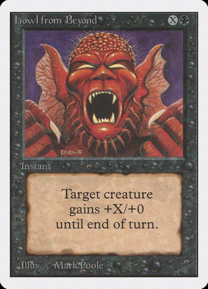Magic: The Gathering MTG Single Howl from Beyond [Unlimited Edition]