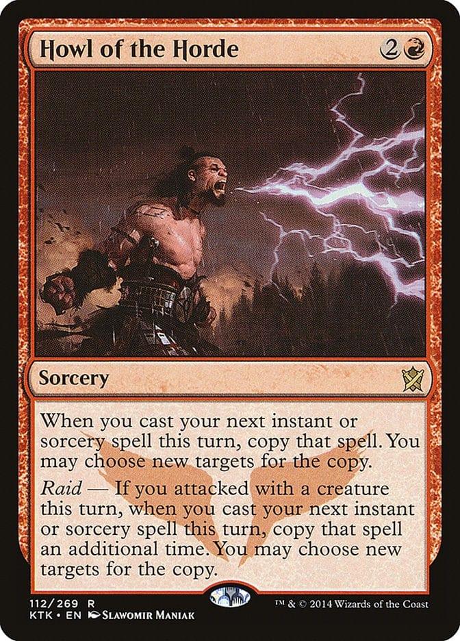 Magic: The Gathering MTG Single Howl of the Horde [Khans of Tarkir]