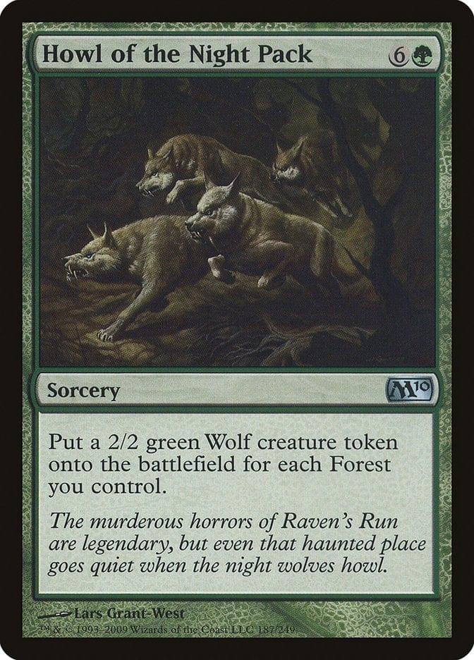 Magic: The Gathering MTG Single Howl of the Night Pack [Magic 2010]