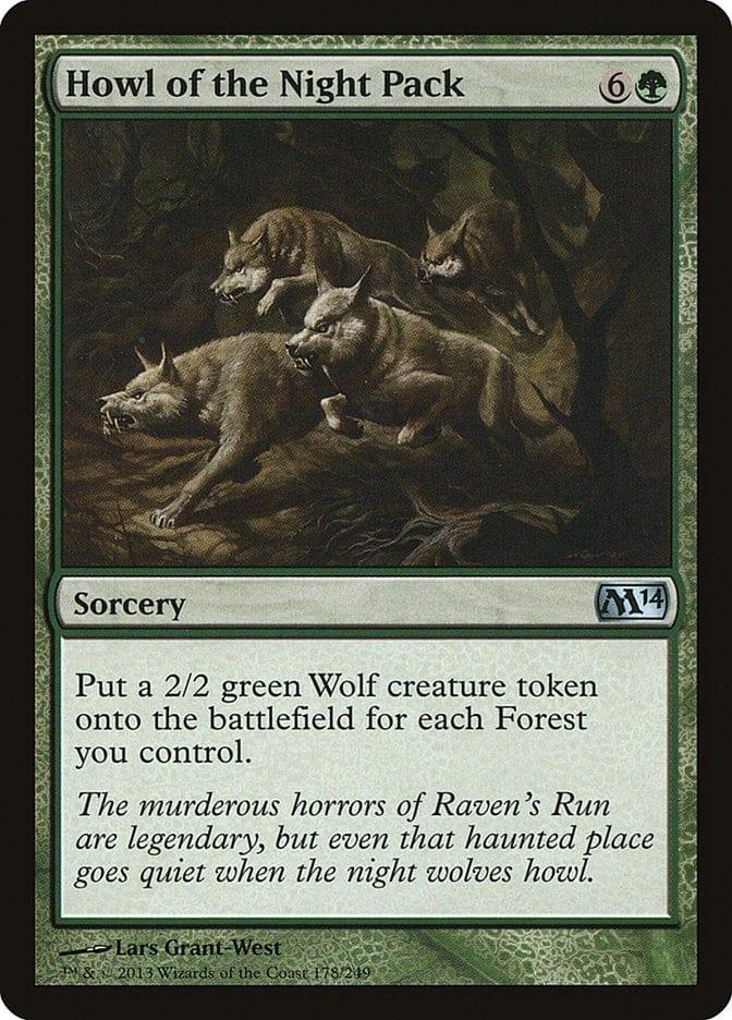 Magic: The Gathering MTG Single Howl of the Night Pack [Magic 2014]