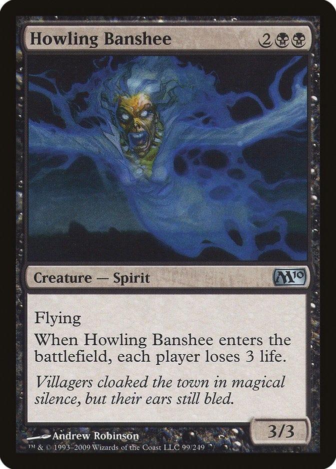 Magic: The Gathering MTG Single Howling Banshee [Magic 2010]