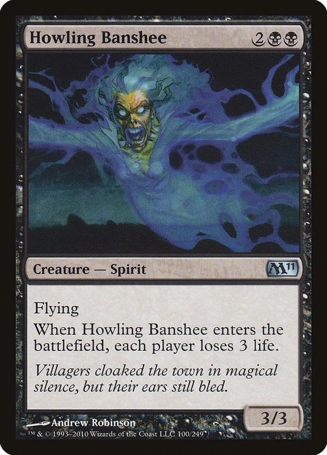 Magic: The Gathering MTG Single Howling Banshee [Magic 2011]