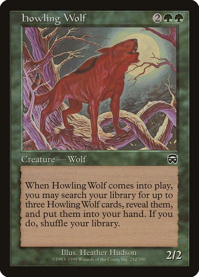 Magic: The Gathering MTG Single Howling Wolf [Mercadian Masques]