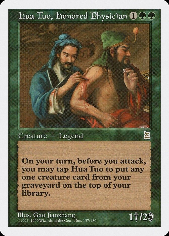 Magic: The Gathering MTG Single Hua Tuo, Honored Physician [Portal Three Kingdoms]