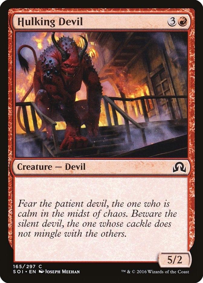 Magic: The Gathering MTG Single Hulking Devil [Shadows over Innistrad]