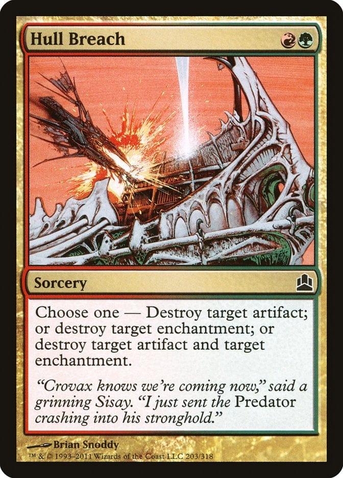 Magic: The Gathering MTG Single Hull Breach [Commander 2011]